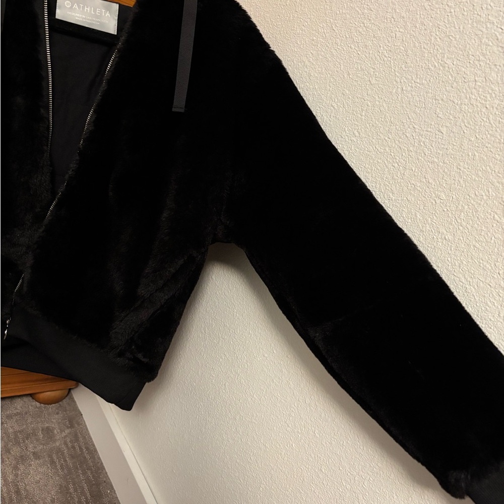 Athleta Black Ritual Zip-Up Hoodie Jacket Size S New Condition - Picture 8 of 11